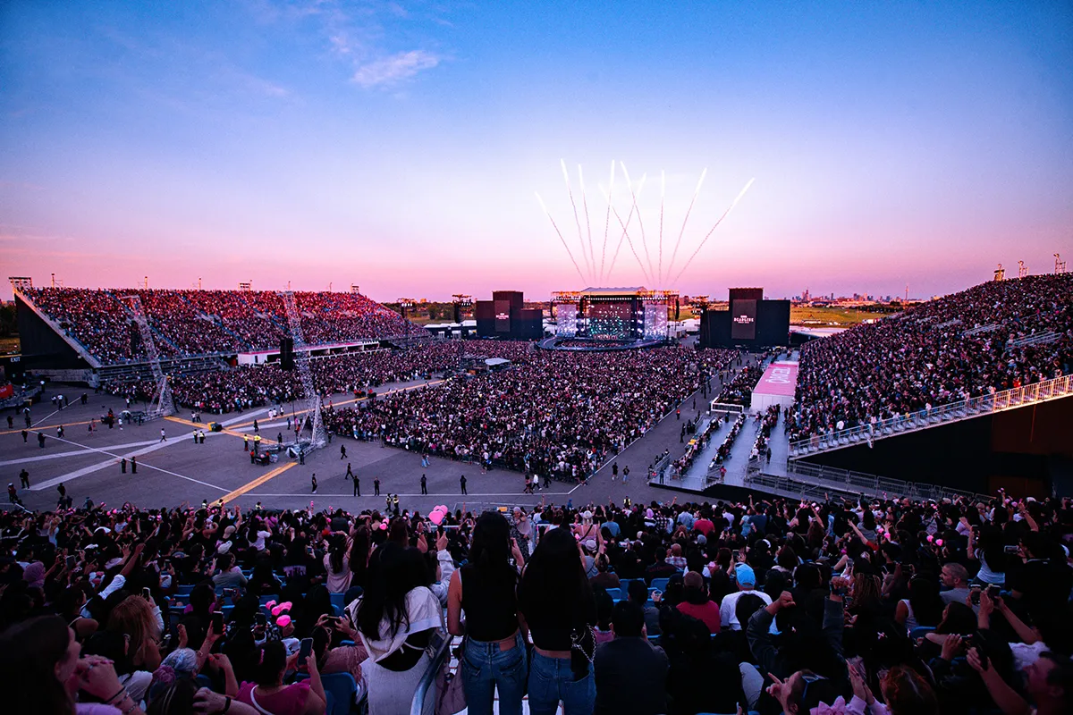 BLACKPINK DEADLINE TOUR at Rogers Stadium, Toronto, Canada