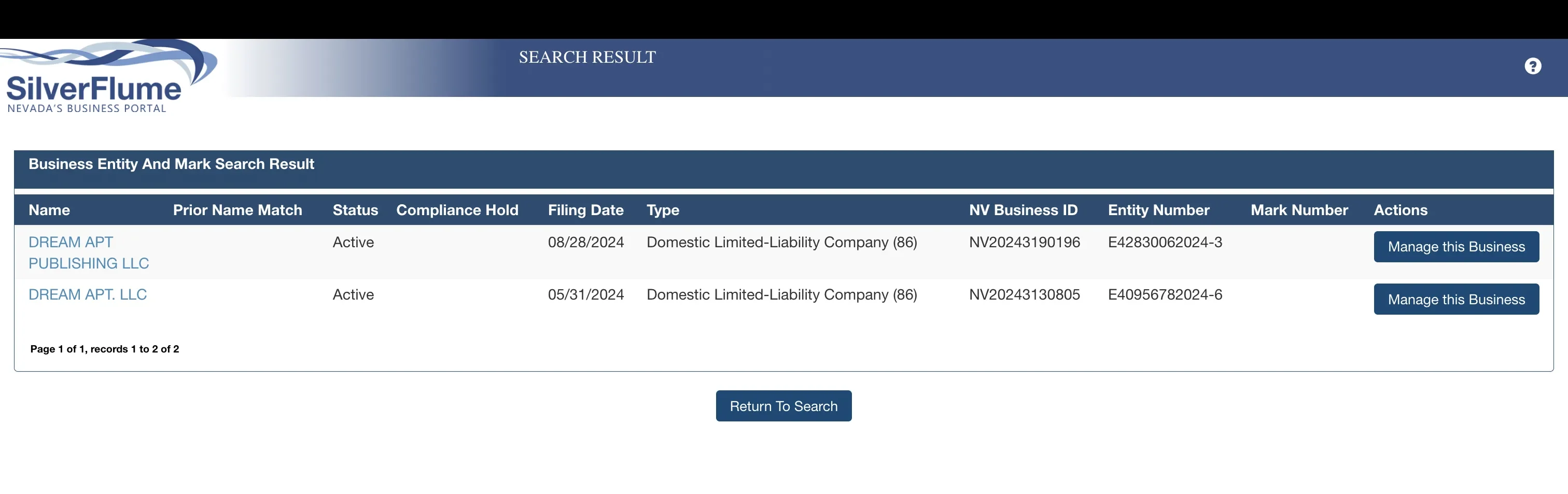 ROSÉ companies Dream APT Publishing LLC, Dream APT LLC, and Dream APT Korea Co., Ltd.