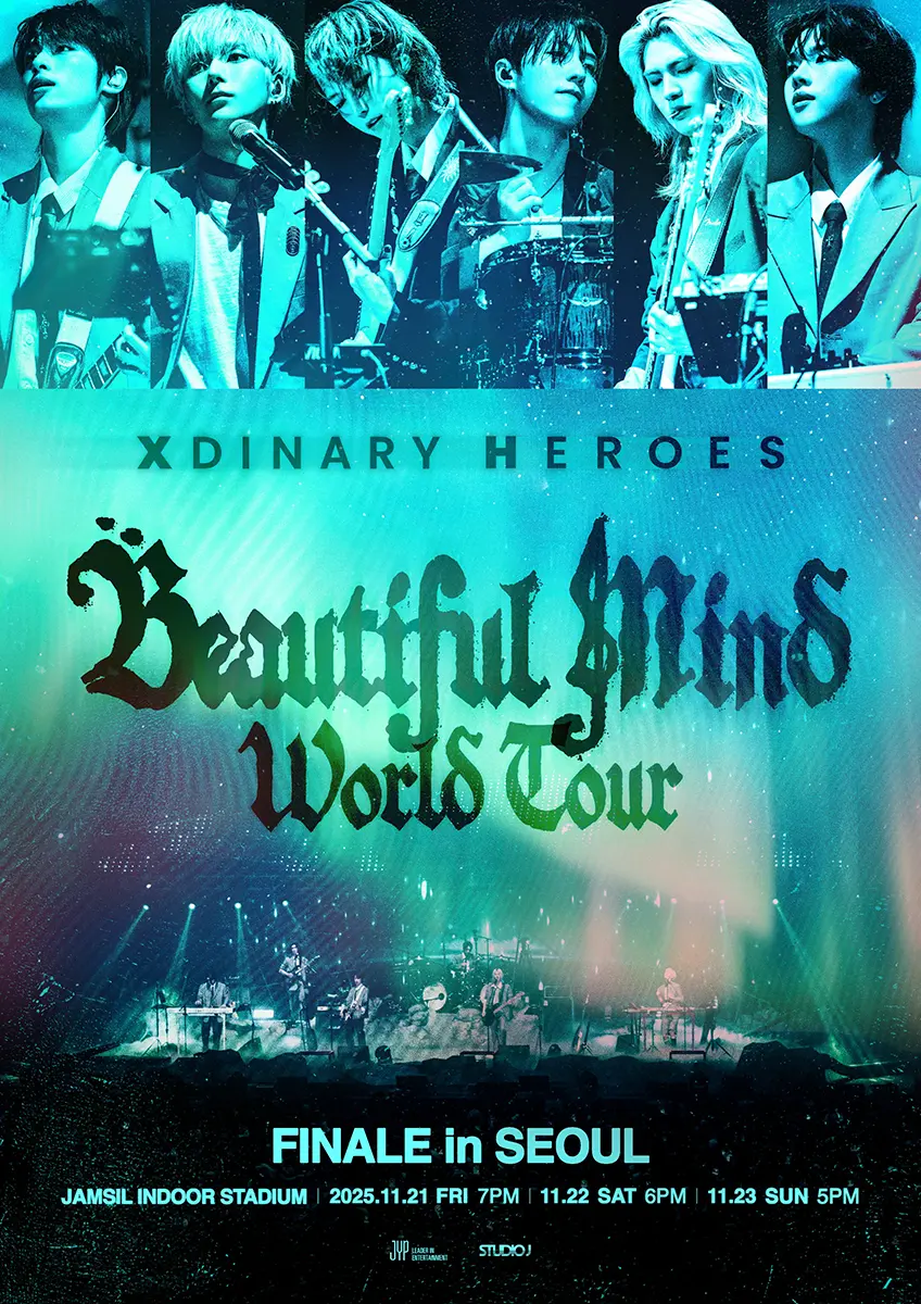 Xdinary Heroes Beautiful Mind World Tour FINALE in SEOUL, November 21, 22, 23, 2025