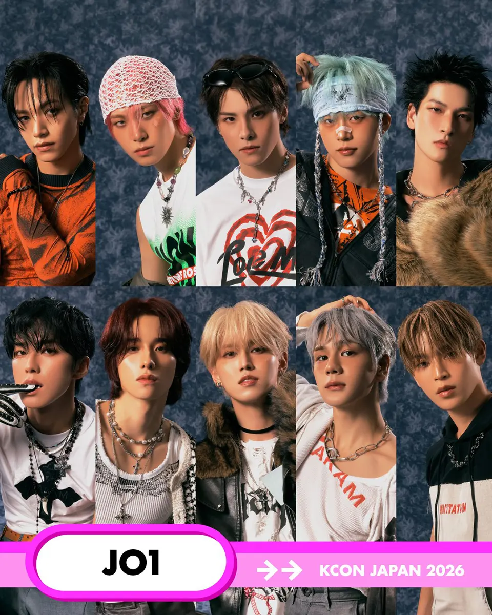 KCON JAPAN 2026 Lineup: JO1