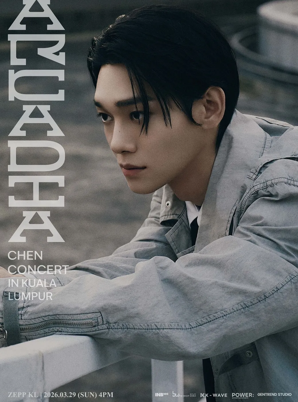 CHEN CONCERT TOUR – Arcadia – in KUALA LUMPUR · March 29, 2026 · Sunday · 4 PM MYT · Zepp Kuala Lumpur, Malaysia