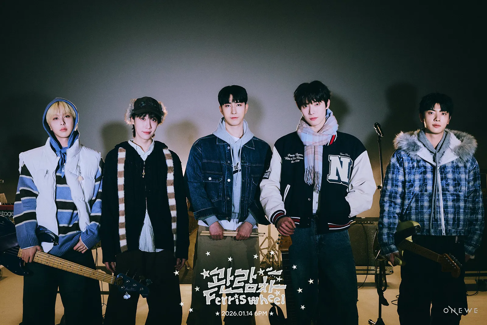 ONEWE comeback 2026 with their 4th Demo Album – Studio We : Recording #4, set to release on January 30, 2026, Pre-release on January 14, 2026