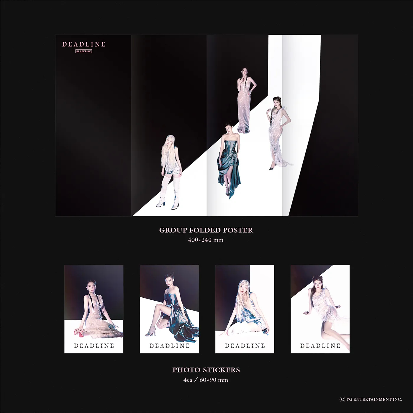 BLACKPINK's 3rd mini album 'DEADLINE' in pink version