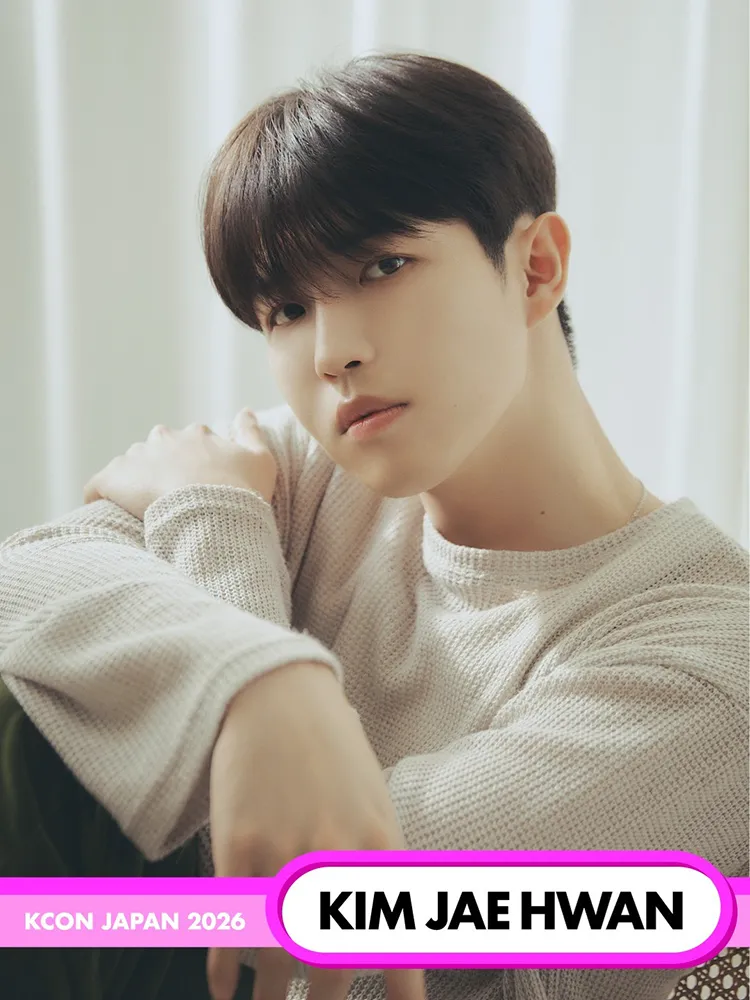 KCON Japan 2026 Lineup Kim Jae Hwan