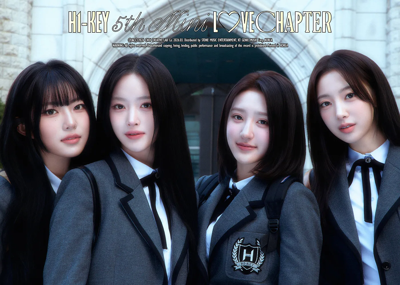 H1-KEY 5th Mini Album – LOVECHAPTER (2026)