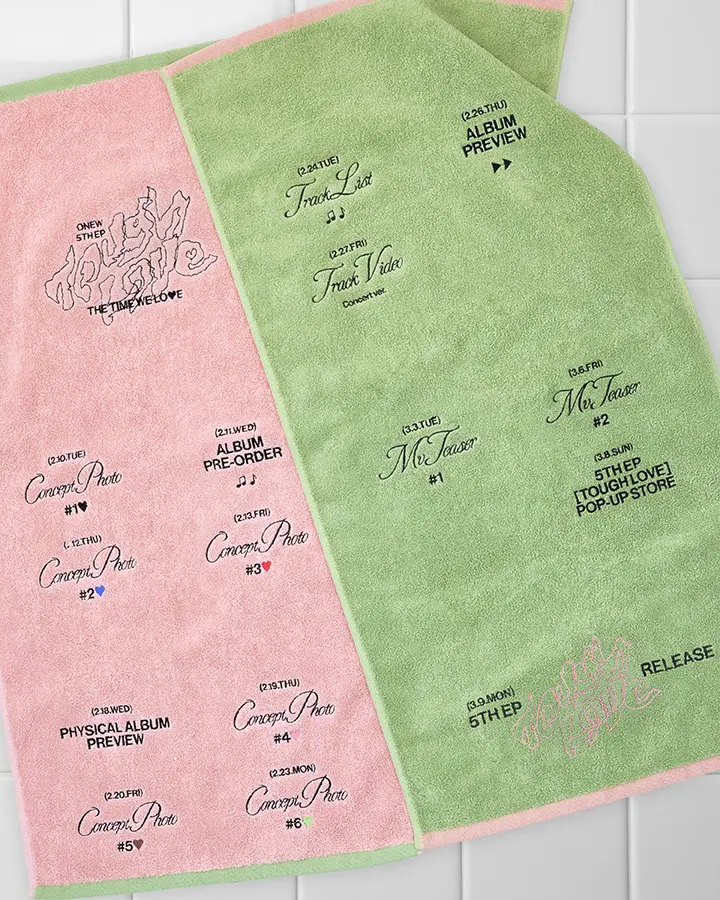 ONEW TOUGH LOVE comeback schedule