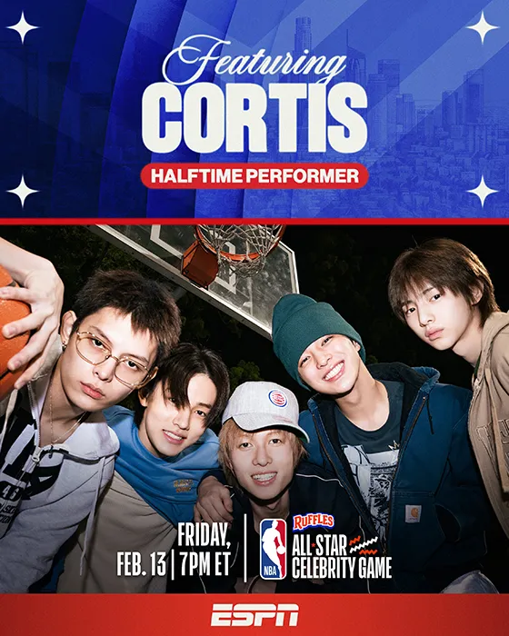 CORTIS Ruffles NBA All-Star Celebrity Game – Inglewood, CA