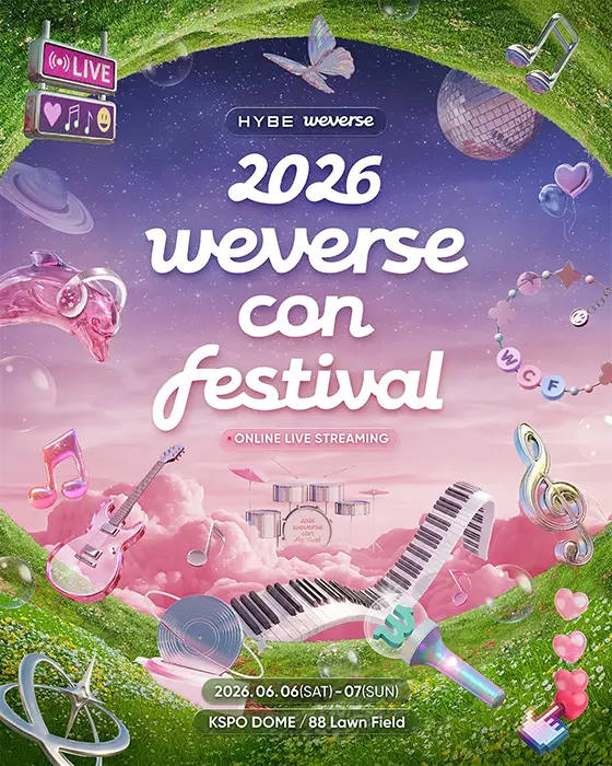 Weverse Con Festival 2026 – Lineup & Streaming
