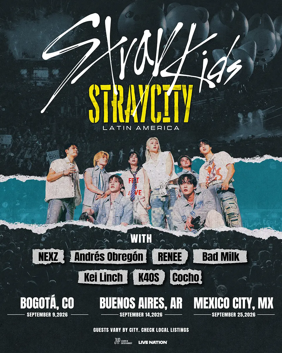 Stray Kids STRAYCITY Music Festival 2026 – Bogotá, Colombia Stray Kids STRAYCITY Music Festival 2026 – Bogotá, Colombia