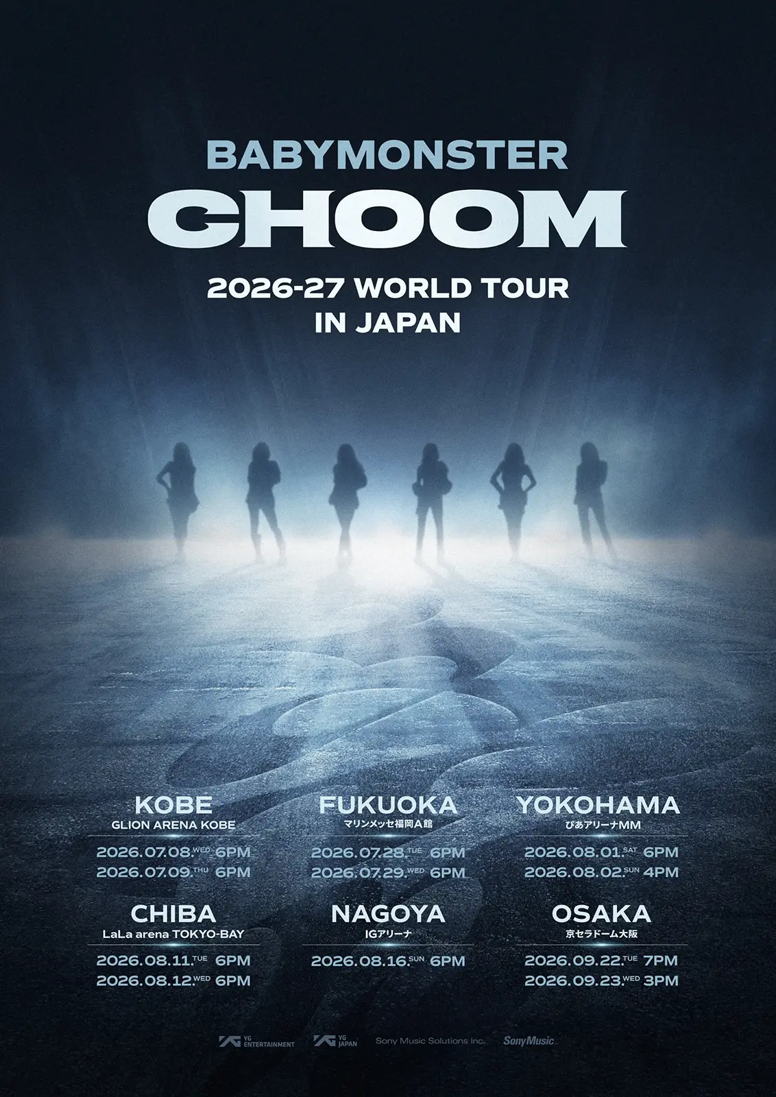 BABYMONSTER World Tour CHOOM 2026 in JAPAN BABYMONSTER World Tour CHOOM 2026 in JAPAN