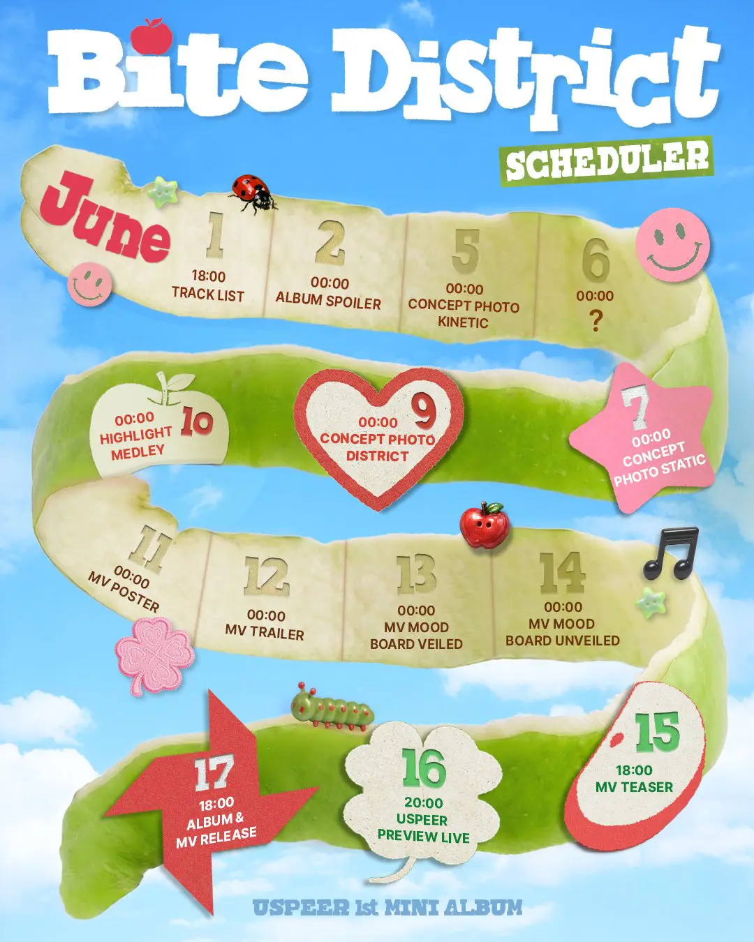USPEER BITE DISTRICT comeback schedule USPEER BITE DISTRICT comeback schedule