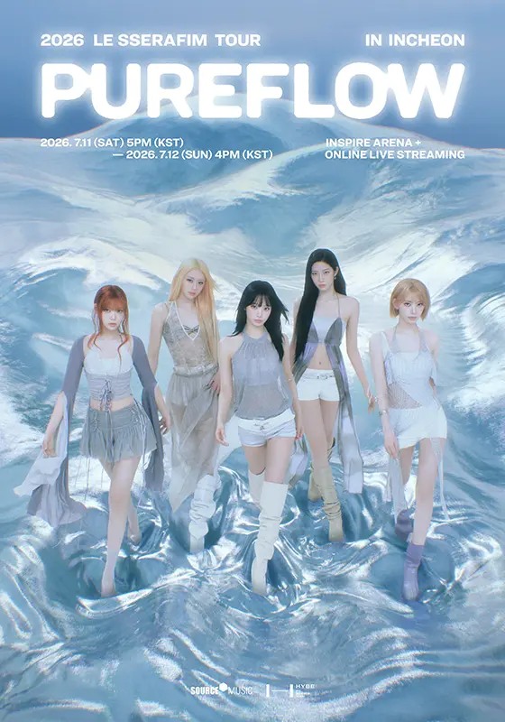 LE SSERAFIM Concert Incheon 2026 – PUREFLOW Tour