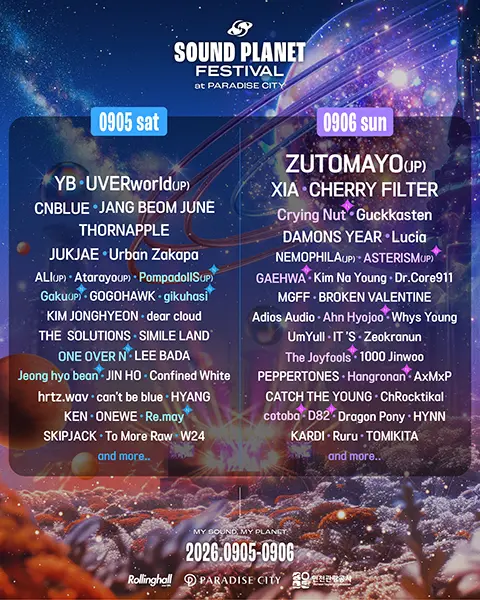 SOUND PLANET FESTIVAL 2026 – Artists Lineup