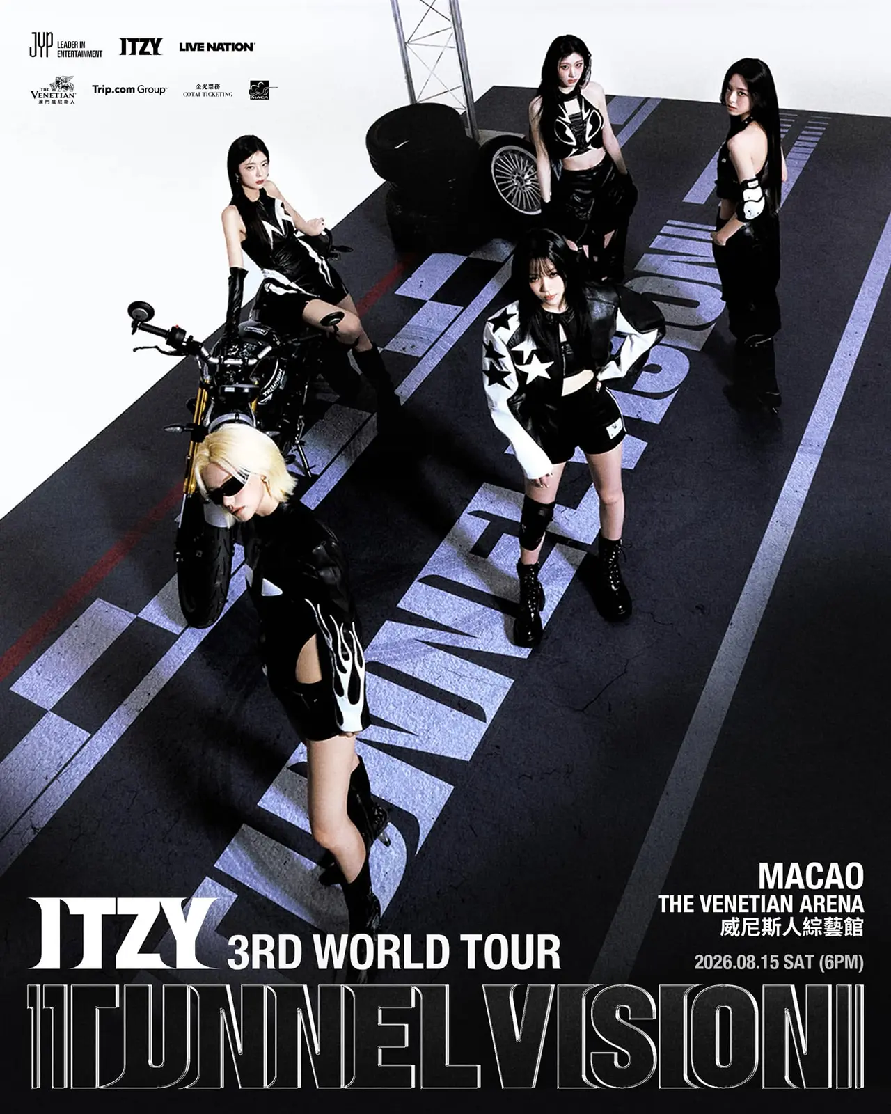 ITZY 3RD WORLD TOUR TUNNEL VISION 2026 in MACAO ITZY 3RD WORLD TOUR TUNNEL VISION 2026 in MACAO