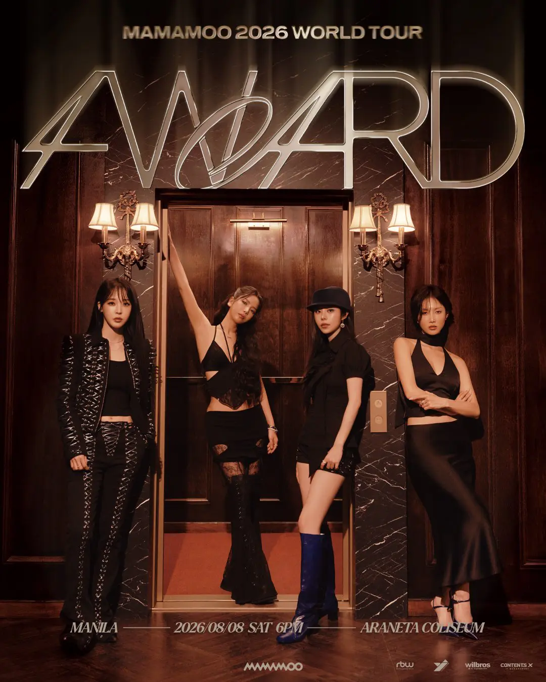 MAMAMOO World Tour 4WARD 2026 – Manila, Philippines MAMAMOO World Tour 4WARD 2026 – Manila, Philippines