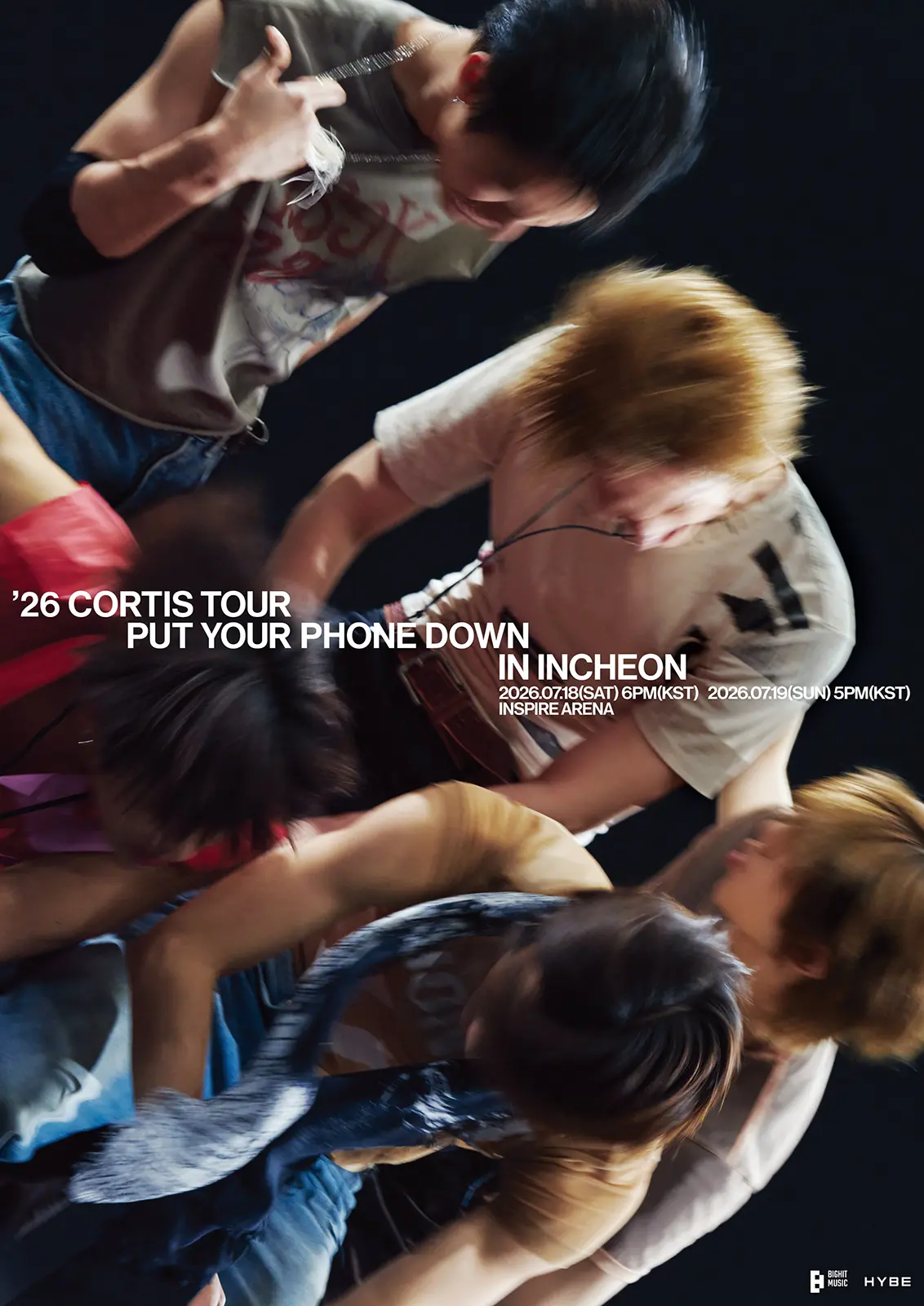 CORTIS Tour Put Your Phone Down 2026 – Incheon, South Korea CORTIS Tour Put Your Phone Down 2026 – Incheon, South Korea