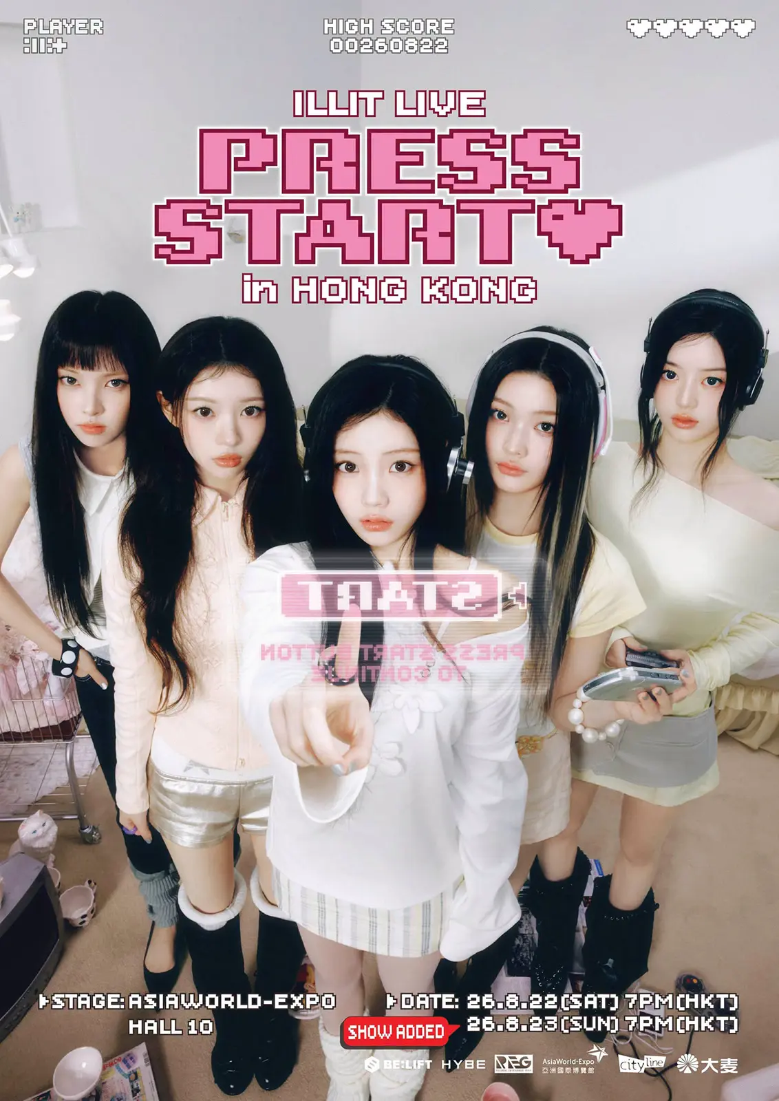 ILLIT Live PRESS START︎︎❤ 2026 in Hong Kong ILLIT Live PRESS START︎︎❤ 2026 in Hong Kong