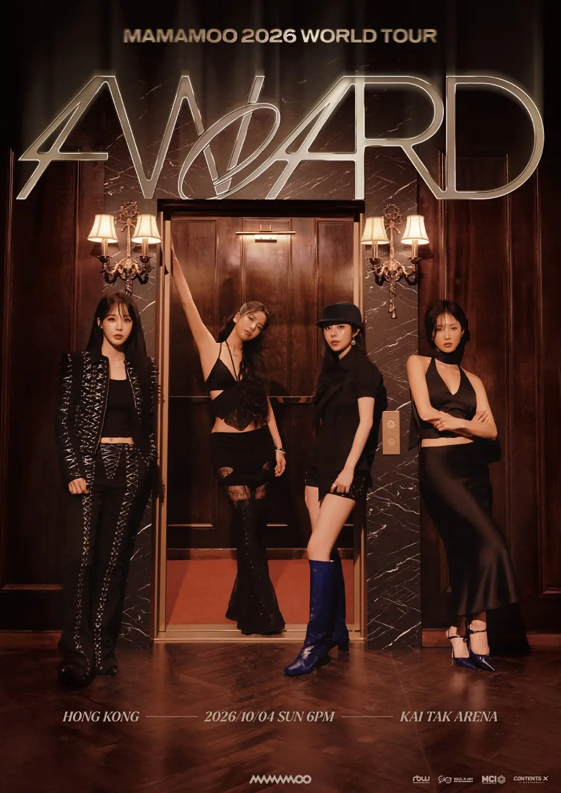 MAMAMOO World Tour 4WARD 2026 – Hong Kong MAMAMOO World Tour 4WARD 2026 – Hong Kong