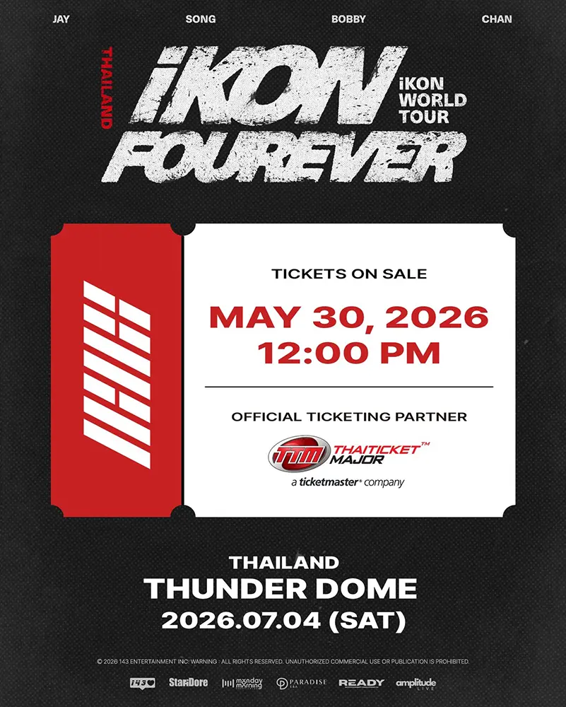 iKON World Tour FOUREVER 2026 – Singapore