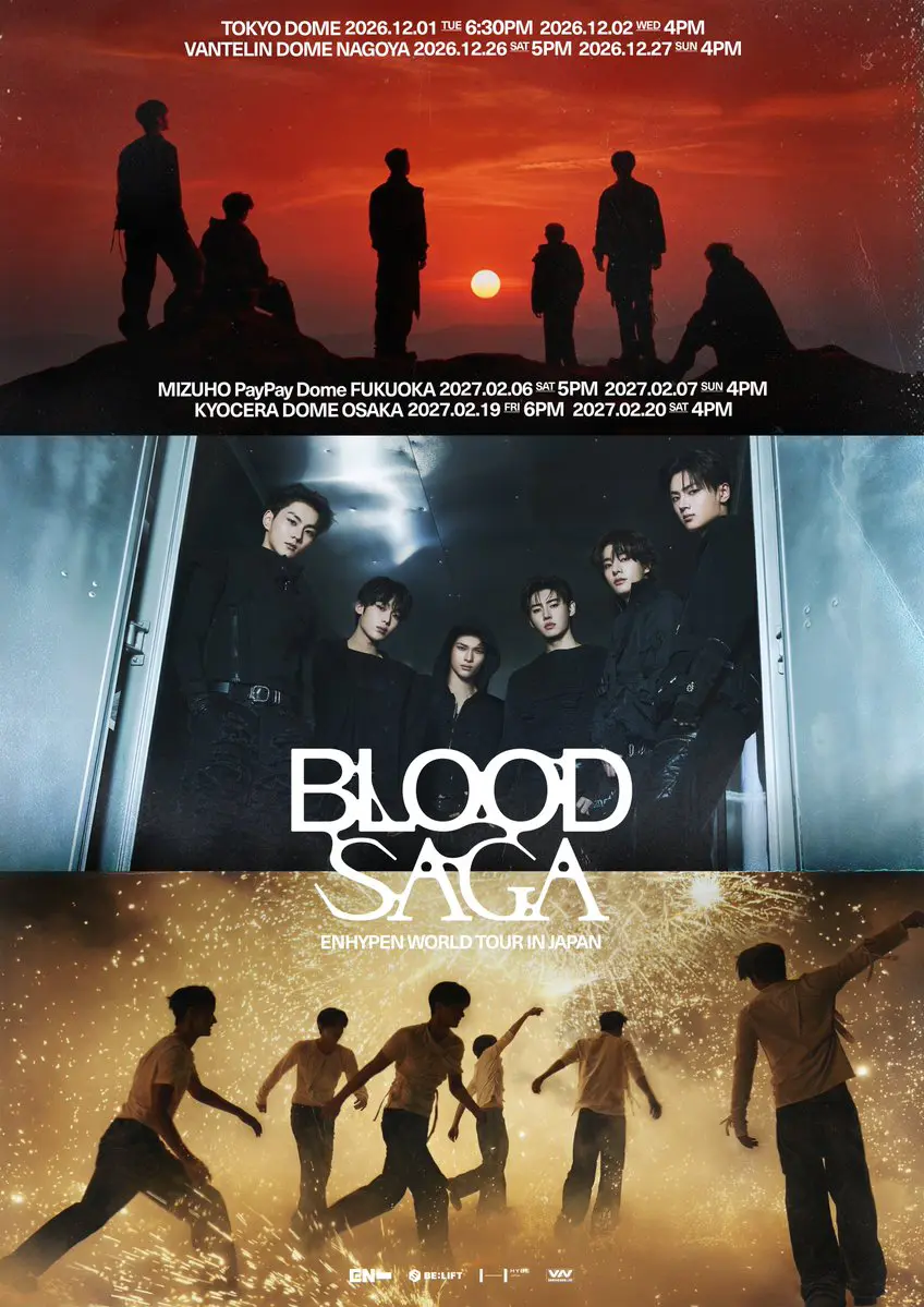 ENHYPEN World Tour BLOOD SAGA 2026 – Japan ENHYPEN World Tour BLOOD SAGA 2026 – Japan