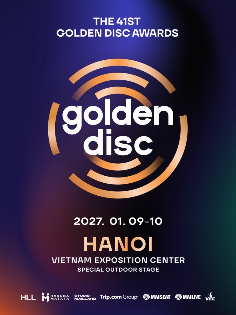 Golden Disc Awards GDA 2027 Official Poster Golden Disc Awards GDA 2027 Official Poster