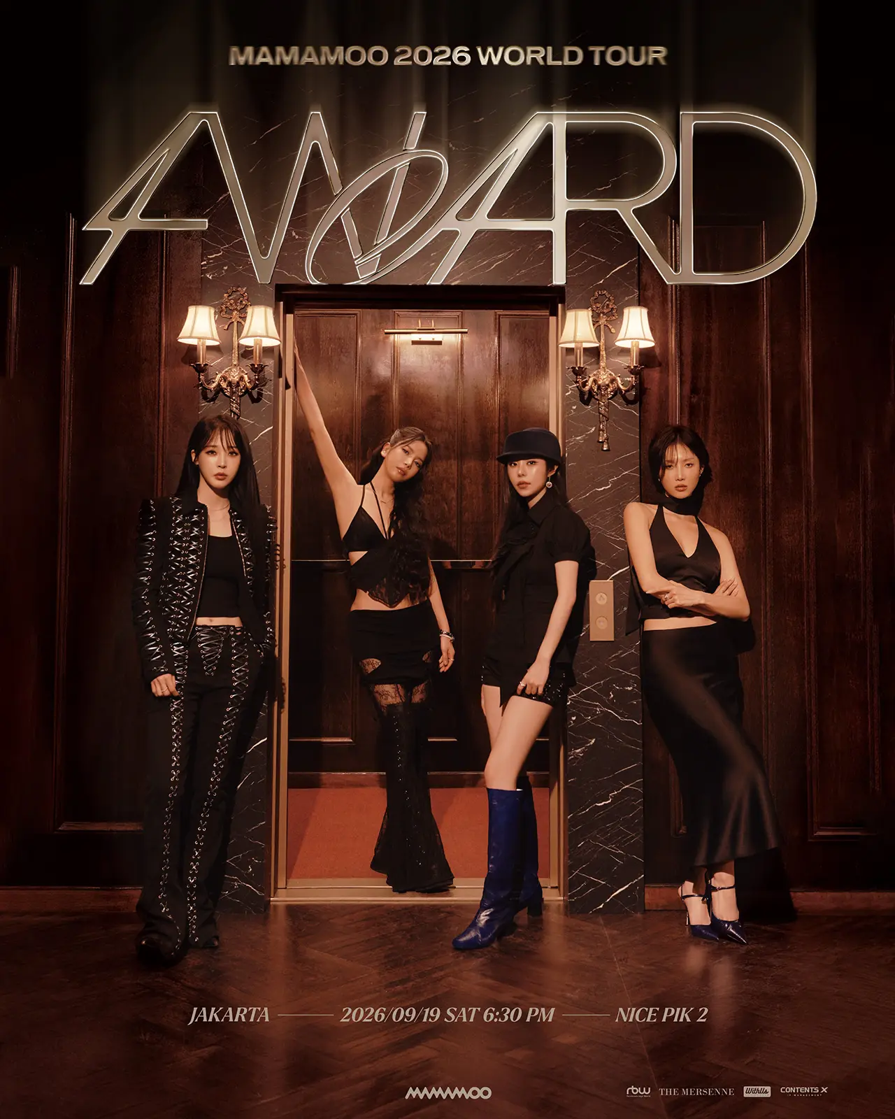 MAMAMOO World Tour 4WARD 2026 – Jakarta, Indonesia MAMAMOO World Tour 4WARD 2026 – Jakarta, Indonesia