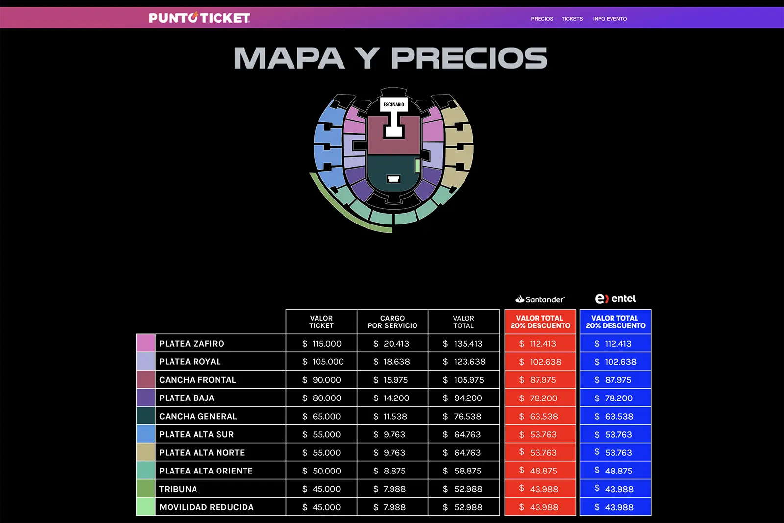 aespa LIVE TOUR -SYNK : COMPLaeXITY- Santiago, Chile Seat Map Ticket Price aespa LIVE TOUR -SYNK : COMPLaeXITY- Santiago, Chile Seat Map Ticket Price