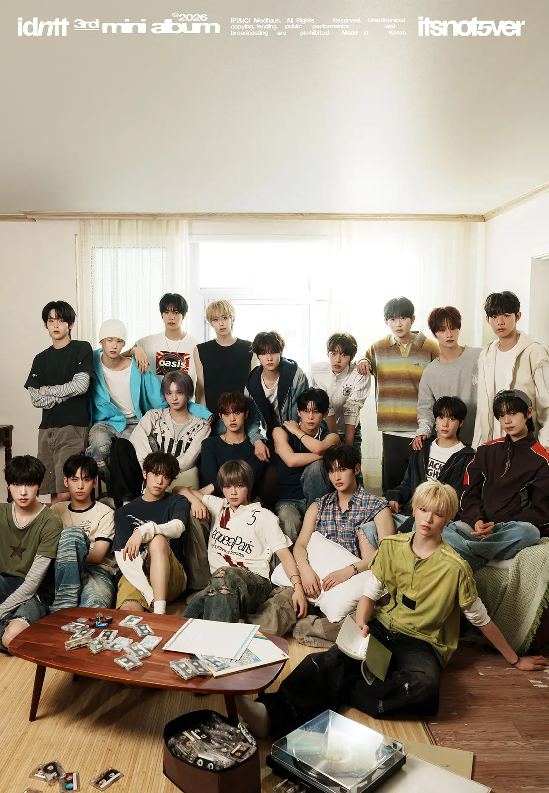 idntt 3rd Mini Album – itsnot5ver (2026) idntt 3rd Mini Album – itsnot5ver (2026)